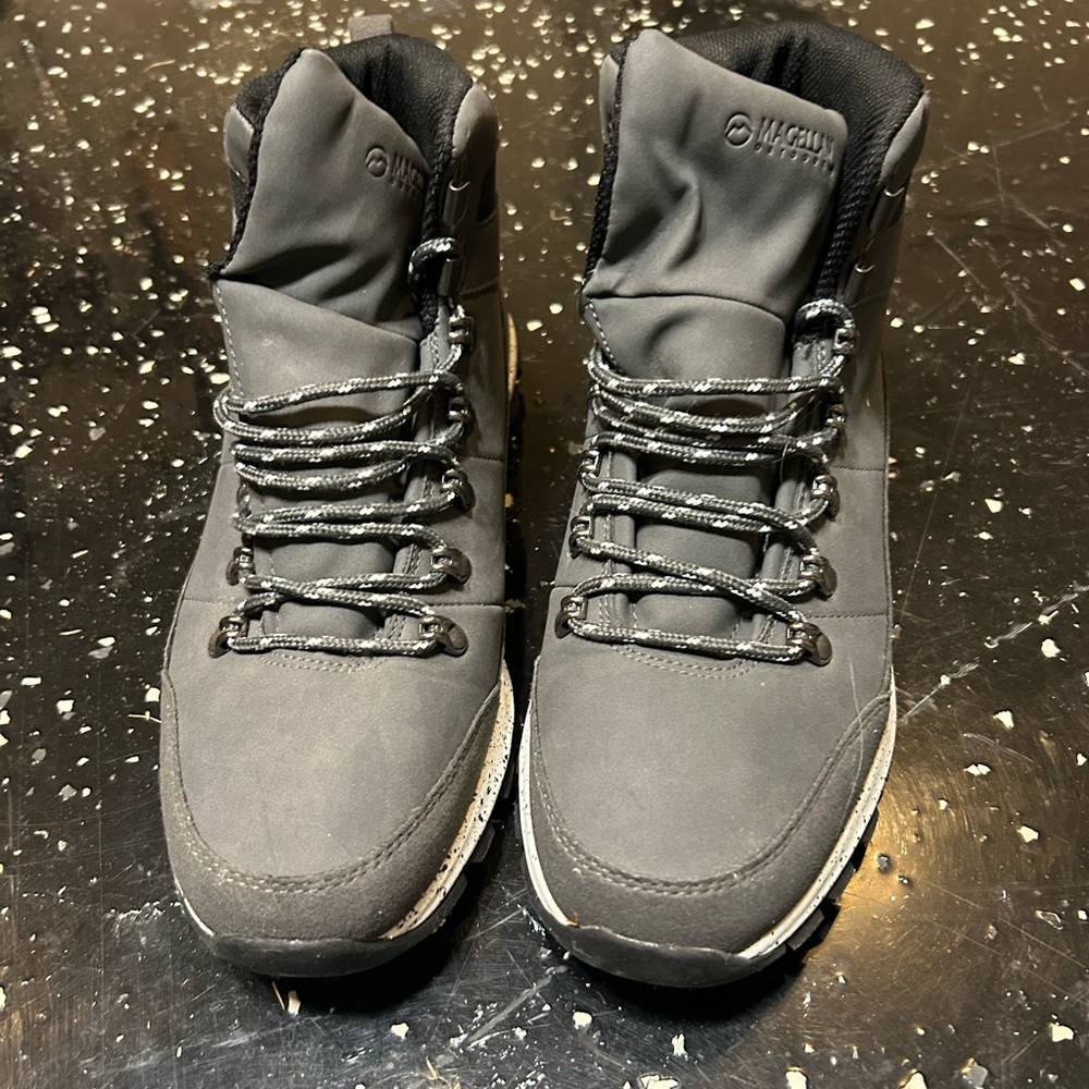 MagellanCharcoal Lace-Up Boots